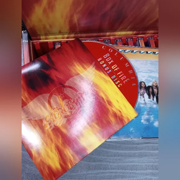 Aerosmith Box of Fire CDs